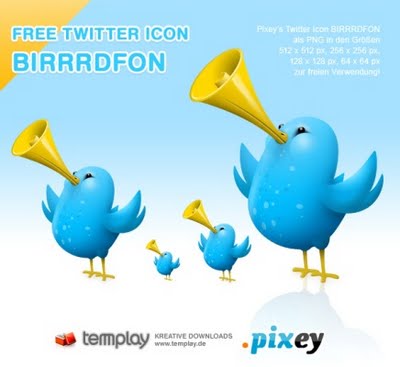 Twitter Icons BIRRRDFON