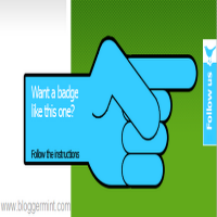 Floating Twitter Follow Us Badge For Blogger