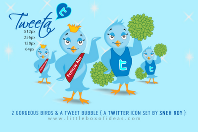 Tweeta icons