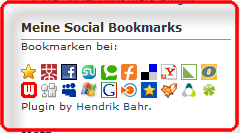 hb social bookmarks screenshots