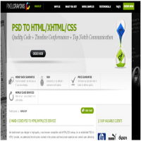 Service Review – PSD to HTML Conversions Made Easy With Pixelcrayons.com