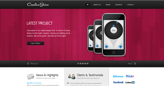 creative juice wordpress theme