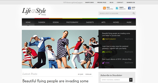 lifestyle wordpress theme