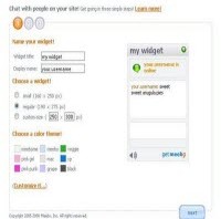 meebo blogger plugin