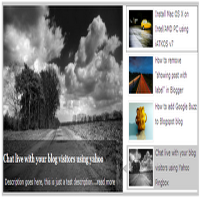 featured slider for blogger