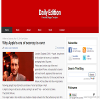 dailyedition blogger template