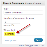 widget logic wordpress plugin