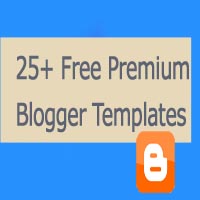 25 premium blogger templates