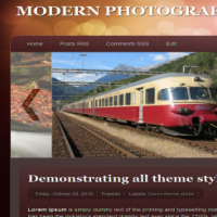modern-photography blogger template