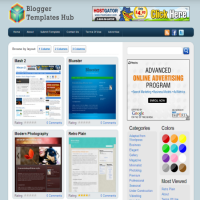 blogger templates hub contest
