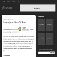 abundas blogger template