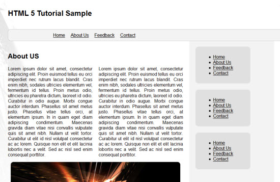free html5 templates