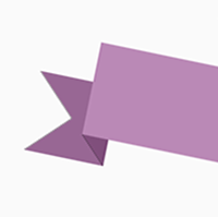 pure css 3D ribbon