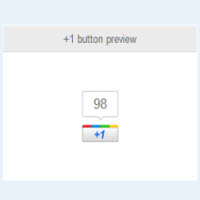 google plus button