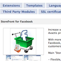 storefront for Facebook