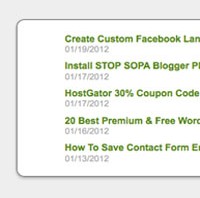 embed rss feed on any web page