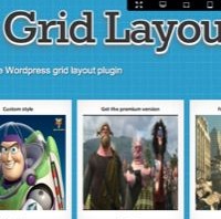 grid layout shock WordPress plugin