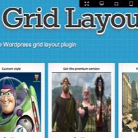 grid layout shock WordPress plugin