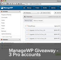 manage wp giveaway - win free pro accounts