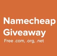 namecheap domains giveaway